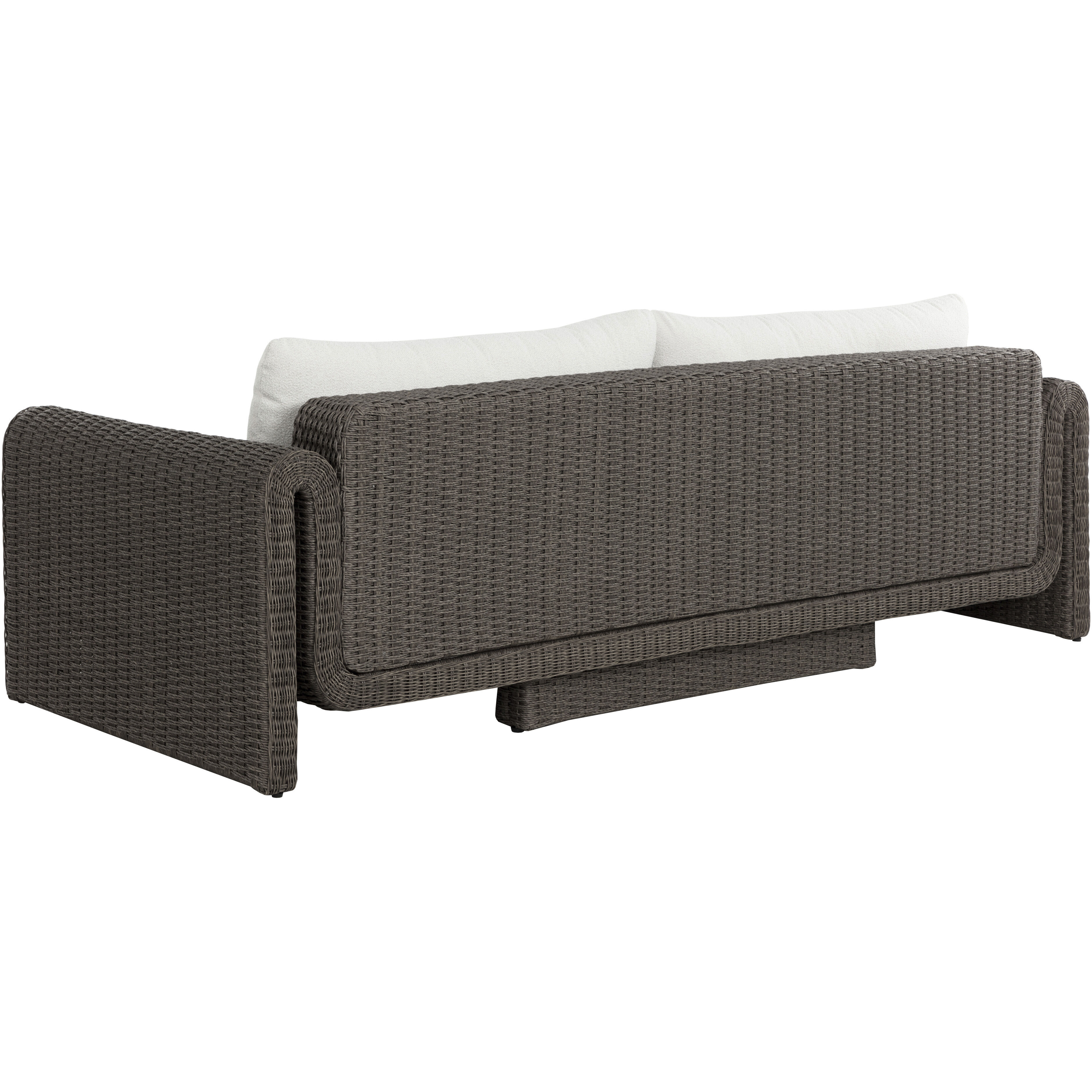 Tibi Grey / Louis Cream Outdoor Sofa